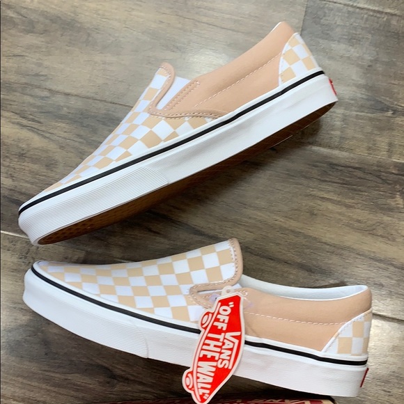 VANS WMNS CLASSIC SLIP-ON Checkerboard Frappe/True Sneakers - Picture 13 of 16